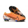 Nike Mercurial Vapor 13 Elite FG Fotbollsskor för Män - Orange Vit