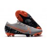 Nike Mercurial Vapor 13 Elite FG Fotbollsskor för Män - Grå Orange