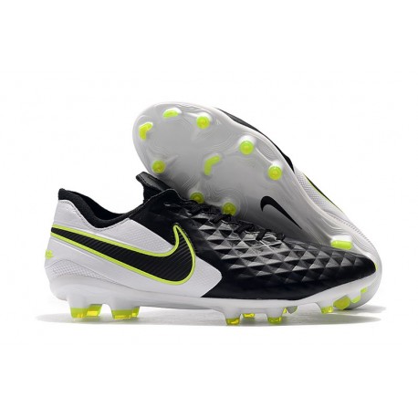 Nya Fotbollsskor Nike Tiempo Legend VIII FG Svart Vit