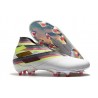 adidas Fotbollsskor för Män Nemeziz 19+ FG Vit Svart Silver