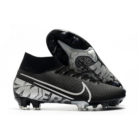 Nike Mercurial Superfly 7 Elite SE FG -Svart Grå