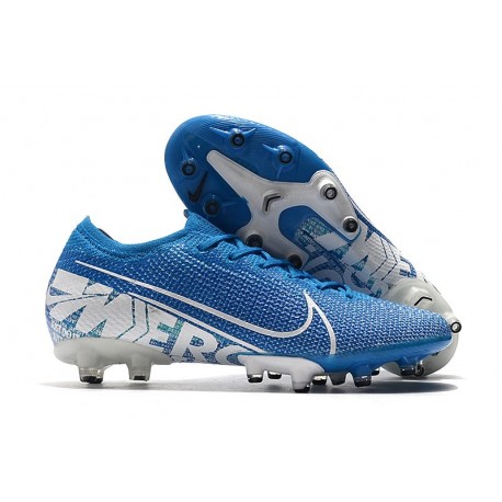 Nike Fotbollsskor Mercurial Vapor XIII Elite AG-Pro Blå Vit