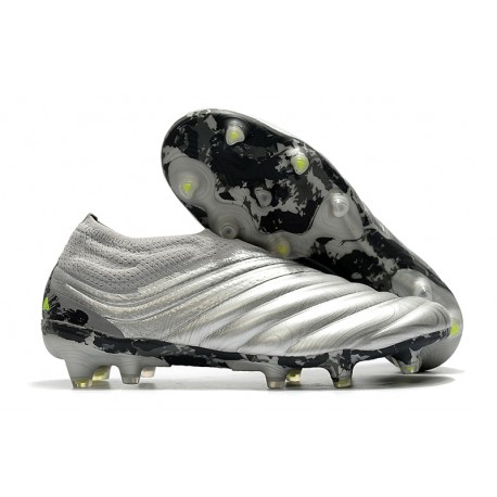 adidas Copa 20+ FG fotbollsskor Silver Gul