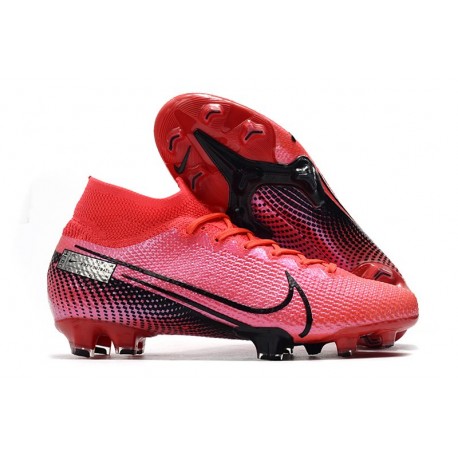 Nike Mercurial Superfly 7 Elite SE FG - Future Lab - Rosa Svart Barn