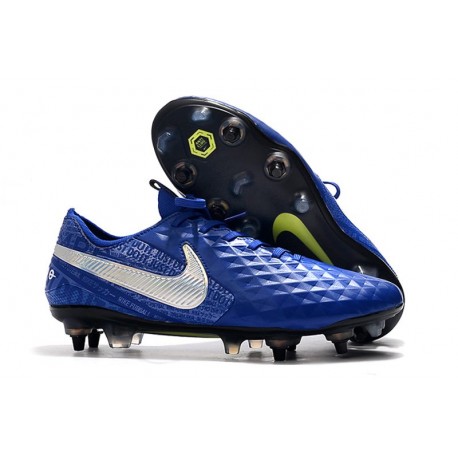 Nike Tiempo Legend 8 Elite SG-PRO Blå Silver