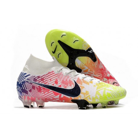 Nike Mercurial Superfly 7 Elite SE FG -Neymar Vit Svart Blå