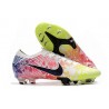 Fotbollsskor Neymar Nike Mercurial Vapor 13 Elite FG Vit Grön Rosa Blå