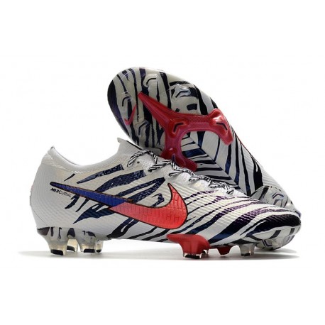Fotbollsskor Nike Korea Mercurial Vapor 13 Elite FG Svart Vit Röd
