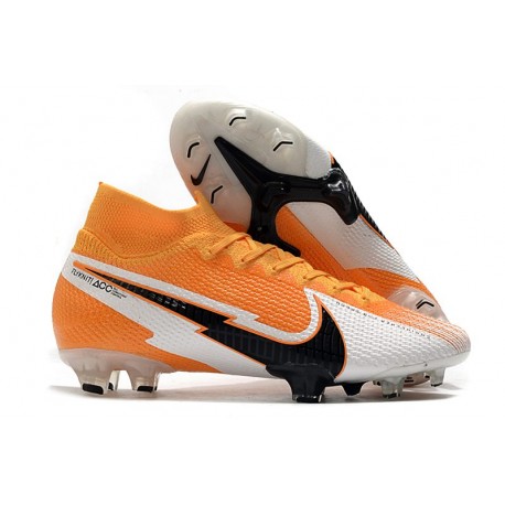 Fotbollsskor Nike Mercurial Superfly VII Elite FG ACC Orange Svart Vit