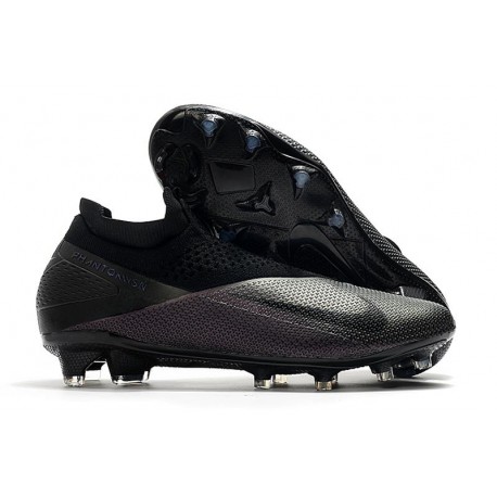 Nike Fotbollsskor Phantom Vision II Elite DF FG Kinetic Black - Svart
