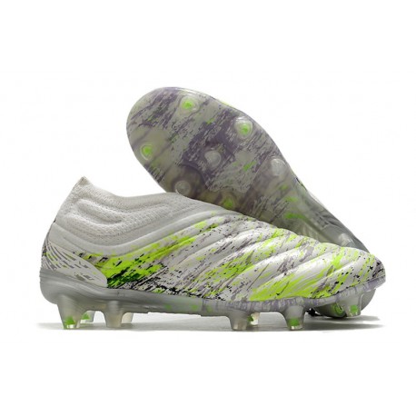 adidas Copa 20+ FG fotbollsskor Vit Svart Grön