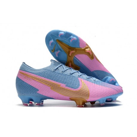 Nike Mercurial Vapor XIII Elite FG ACC Blå Rosa Guld