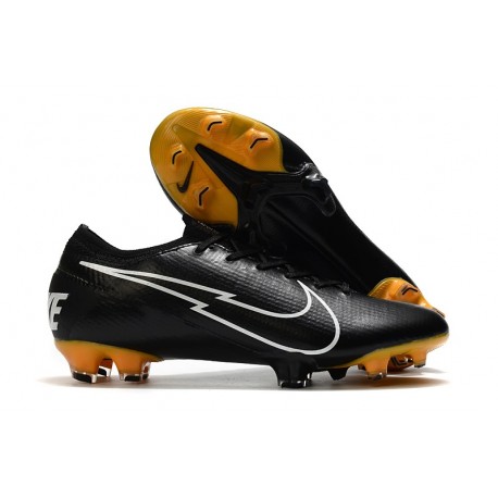 Fotbollsskor Nike Mercurial Vapor 13 Elite FG Svart Vit