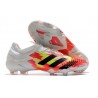 Fotbollsskor Adidas Predator 20.1 Low FG Uniforia - Vit Svart Röd
