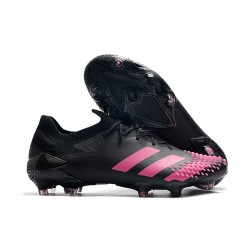Fotbollsskor Adidas Predator 20.1 Low FG Svart Rosa