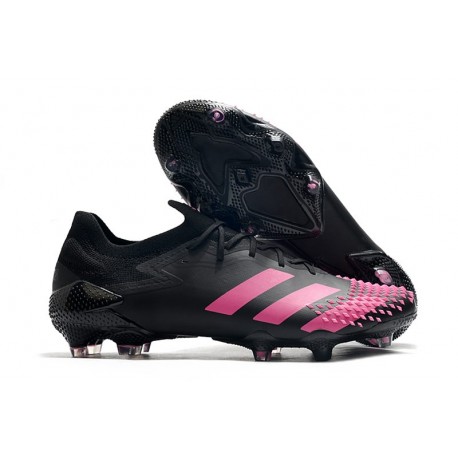 Fotbollsskor Adidas Predator 20.1 Low FG Svart Rosa