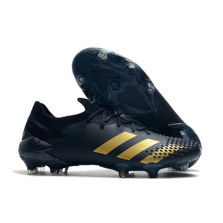 Fotbollsskor Adidas Predator 20.1 Low FG Svart Guld