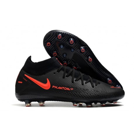 Nike Phantom GT Elite Dynamic Fit AG-PRO Svart Röd Grå