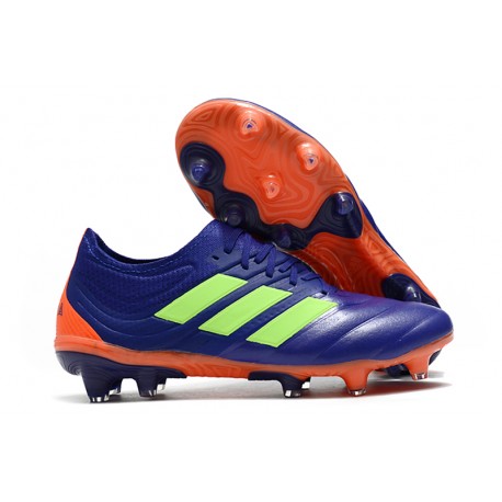 Fotbollsskor för Män adidas Copa 19.1 FG - Lila Grön Orange