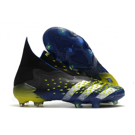 adidas Predator Freak + FG/ AG Superlative - Svart Vit Gul