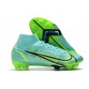 Nike Mercurial Superfly VIII Elite FG Impulse - Turkos Grön