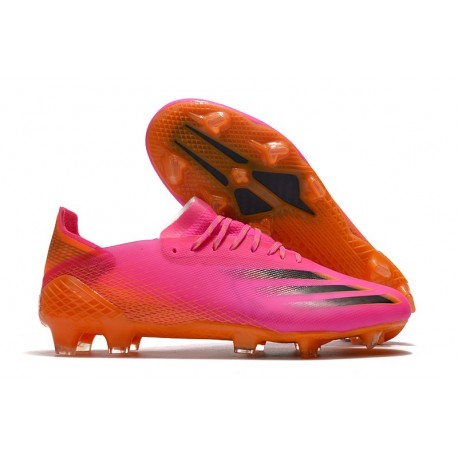 Adidas X Ghosted.1 FG Herr Superspectral - Rosa Svart Orange
