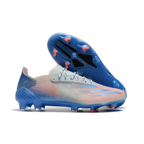 Adidas X Ghosted.1 FG Herr Blå Orange Svart