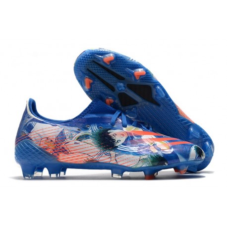 Adidas X Ghosted.1 FG Herr Blå Röd