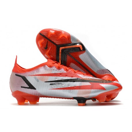 Nike Mercurial Vapor 14 Elite FG CR7 Spark Positivity - Röd Svart Vit