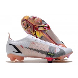 Nike Mercurial Vapor XIV Elite FG Rawdacious - Vit Röd Rosa