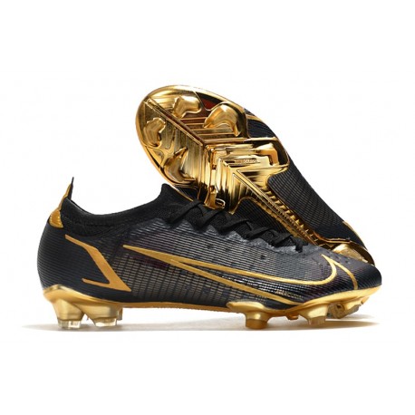 Nike Mercurial Vapor 14 Elite FG Herrar Svart Guld