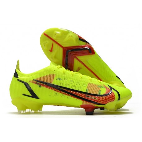 Nike Mercurial Vapor 14 Elite FG Herrar Gul Röd Svart
