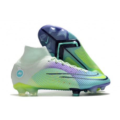 Nike Mercurial Superfly 8 Elite DF FG Dream Speed 5 - Grön Neon Lila