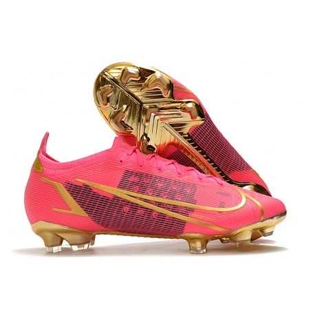 Nike Mercurial Vapor 14 Elite FG Röd Guld