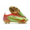 Nike Mercurial Vapor 14 Elite FG Grön Röd