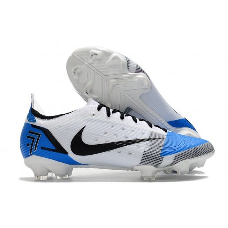 Nike Mercurial Vapor 14 Elite FG Vit Blå Svart