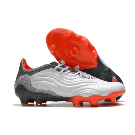 Fotbollsskor adidas Copa Sense.1 FG WhiteSpark - Vit Röd Silver